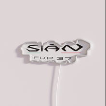 Load image into Gallery viewer, Customizable Lambo Sian Fkp 37 logo neon sign with RGB lighting