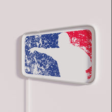 Load image into Gallery viewer, Retro arcade inspired League Darts Destroyed RGB LED neon decor.