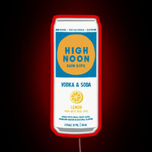 Load image into Gallery viewer, Lemon High Noon RGB neon sign red