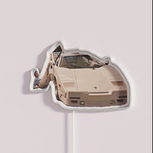 Load image into Gallery viewer, Neon LED art decorative sign inspired by vintage car posters