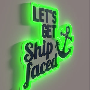 Neon bar decor for those who let loose freely always.