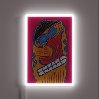 Add vibrant rhythm to your space with this colorful sign.