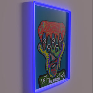 Let the Music Play with Vibrant Colorful RGB Neon Light