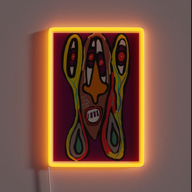 Let the Music Play in Vibrant RGB Neon Sign