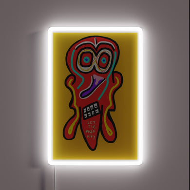Let the Music Play Vibrant Color-Changing LED Neon Sign Decoration
