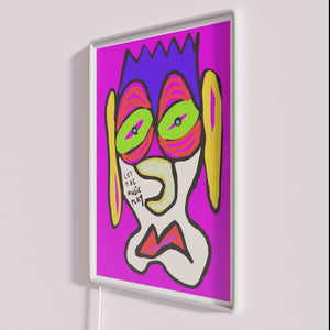 Vibrant LED neon sign for music lovers and party enthusiasts