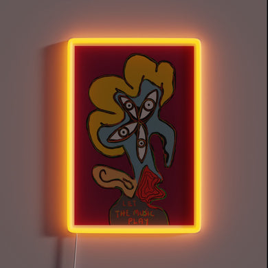 Add vibrant ambiance to any room with this neon sign.
