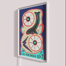 Load image into Gallery viewer, Vibrant RGB Neon Wall Sign with Music Inspired Electric Glow Decor