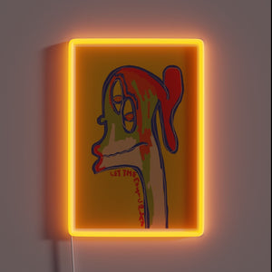 Add a pop of color with this vibrant sound sign.