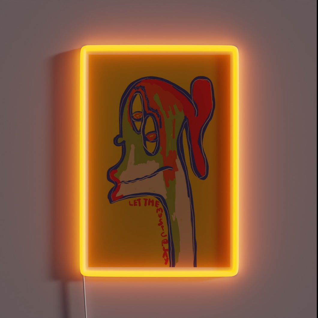 Add a pop of color with this vibrant sound sign.