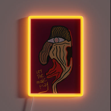 Let the music shine with vibrant RGB neon lighting ambiance.