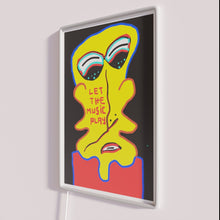Load image into Gallery viewer, Vibrant Music Neon Sign with Color-Changing LED RGB Display