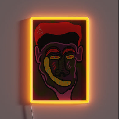 Eye-catching RGB neon sign that lets the music speak loudly.