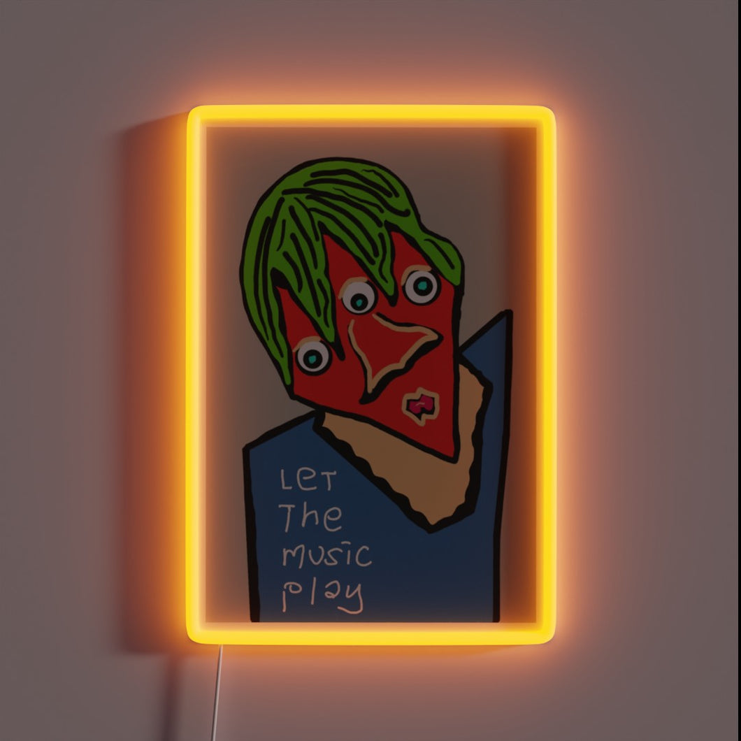 Add vibrant energy to any space with this neon sign.