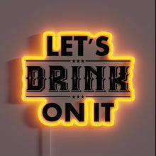 Load image into Gallery viewer, Neon LED Sign with Color-Changing RGB Lighting Effects for Parties