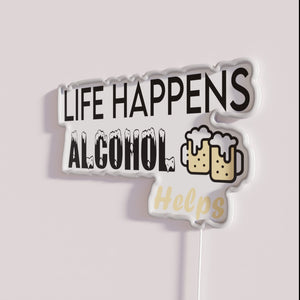 Decorative Vibrant Neon Sign for Party Home Bar Living Room