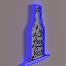 Load image into Gallery viewer, Neon Sign for the Fun-Loving Adventurer&#39;s Good Life Quote Inspiration.