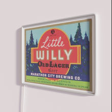 Load image into Gallery viewer, Neon beer bar decor with vibrant LED color changing lighting.