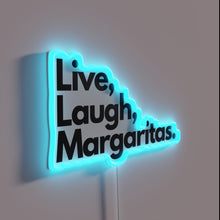 Load image into Gallery viewer, Add vibrant fun to your home bar with this margarita sign.
