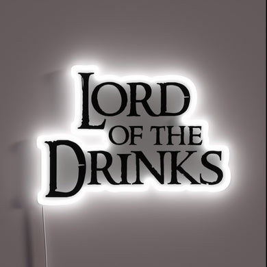Vibrant RGB LED bar decoration inspired by Lord of Rings.