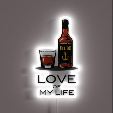 Personalized Bar Decoration with Vibrant Colorful Drinking Sign Illumination