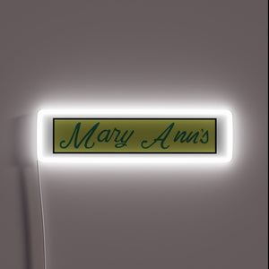 Add vibrant retro style with this iconic bar sign lighting.