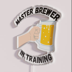 Vibrant Neon Sign Perfect for Home Bar or Brewing Enthusiast