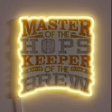 Load image into Gallery viewer, RGB Neon Sign for Serious Homebrewers and Beer Connoisseurs.
