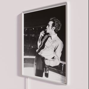 Vintage Inspired Matty Healy Smoking Neon Sign with RGB Lighting