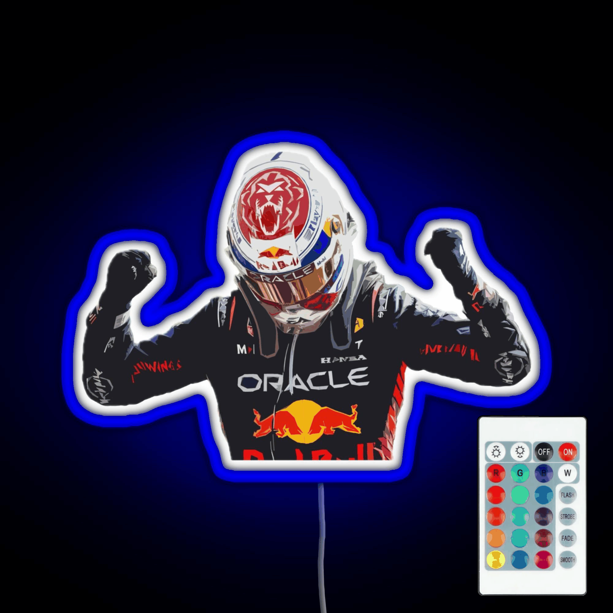 Max Verstappen Rgb Neon Sign – Neon Factory