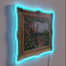 Load image into Gallery viewer, Vibrant Maxime Maufra inspired art piece with RGB neon lighting accents.