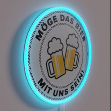 Load image into Gallery viewer, Majestic Beer Lover&#39;s Sign - May the Beer Be With Us