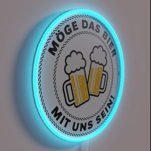 Majestic Beer Lover's Sign - May the Beer Be With Us