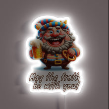 Load image into Gallery viewer, May the Froth Be With You in Vibrant Neon Color
