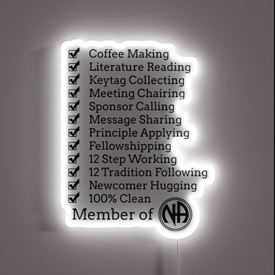 RGB Gaming Membership Neon Sign with Customizable Name and Logo
