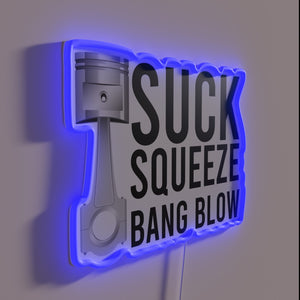Vintage Neon Sign for Automotive Enthusiast's Workshop or Garage Decor