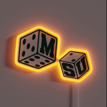 Load image into Gallery viewer, Vintage Michigan State Beer Die Team Spirit Custom Neon Sign