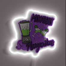 Load image into Gallery viewer, Brighten your bar with vibrant Midnight Margarita Magic neon light