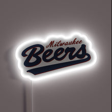 Load image into Gallery viewer, Glowing Milwaukee Bucks Basketball Team Logo LED Neon Sign