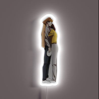 Authentic K-Drama Inspired Min Hyuk & Shin Ae RGB Neon Light Sign