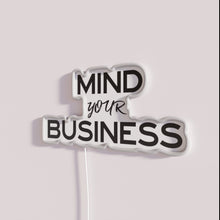 Load image into Gallery viewer, Neon Sign with Sober Life Motivational Quote Reminder Illumination Colors