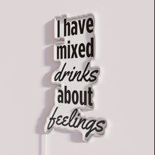 Load image into Gallery viewer, Brighten your space with vibrant emotions and drink inspirations neon.