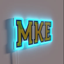 Load image into Gallery viewer, Vibrant Milwaukee White 2 RGB Neon Sign with Electrifying Design