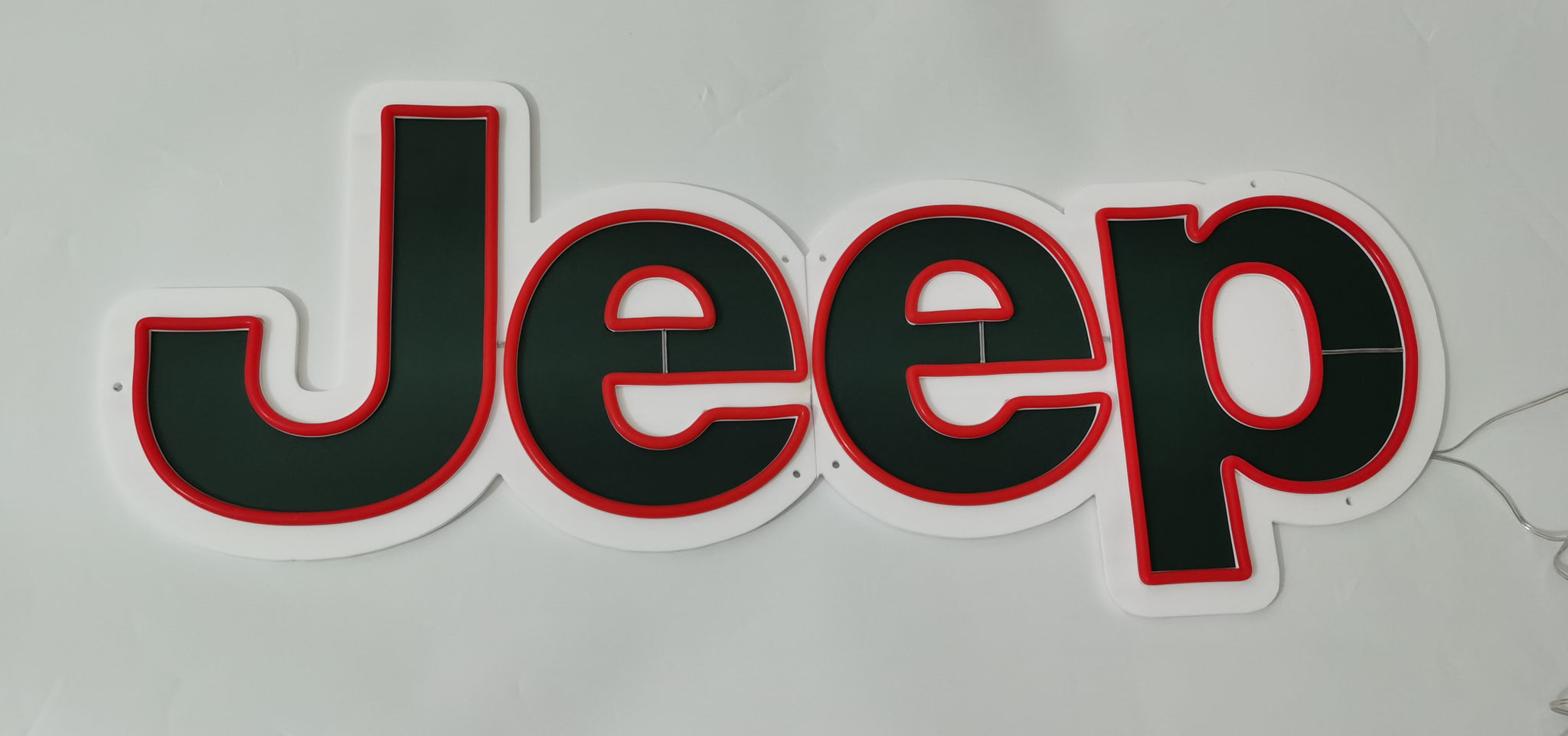 thumbnail image 2 of Officially Licensed JEEP Neon Sign By Neonetics - 4x4 Off-Road Garage Lamp Light 2 of 2