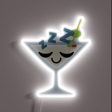 Vibrant Neon Sign Illuminates Your Bedroom with Soothing Glow.