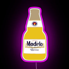 Load image into Gallery viewer, Modelo RGB neon sign  pink