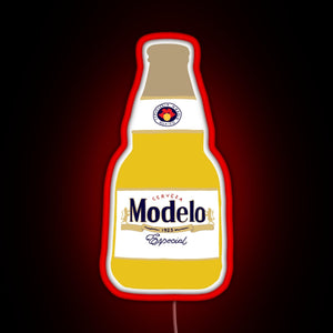 Modelo RGB neon sign red
