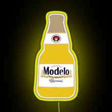 Load image into Gallery viewer, Modelo RGB neon sign yellow