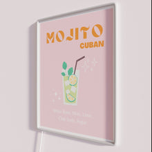 Load image into Gallery viewer, Retro Chic Mojito Neon Bar Sign for Modern Cocktail Enthusiasts