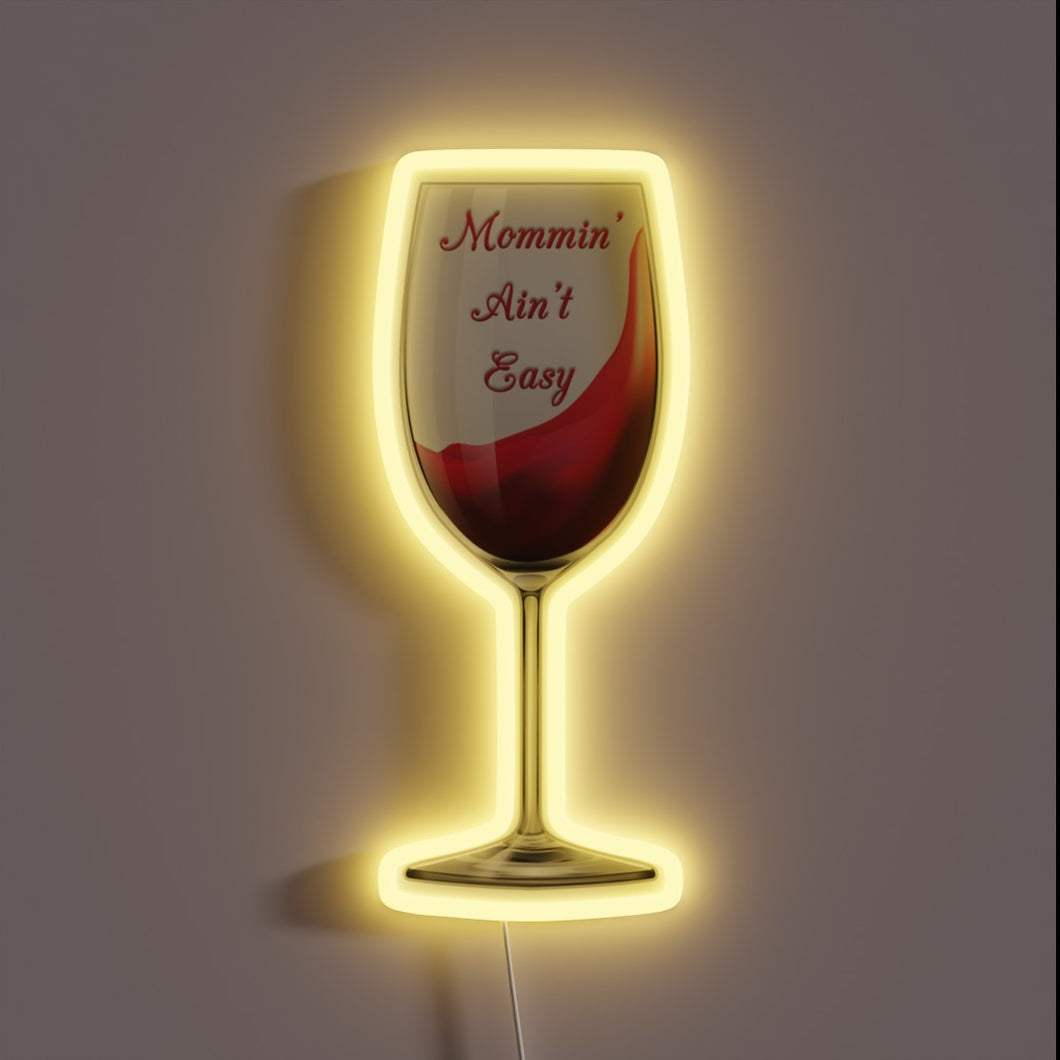 Motherhood isn't easy, but this sign makes it more drinkable